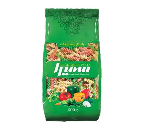 ماکارانی مته سبزیجات