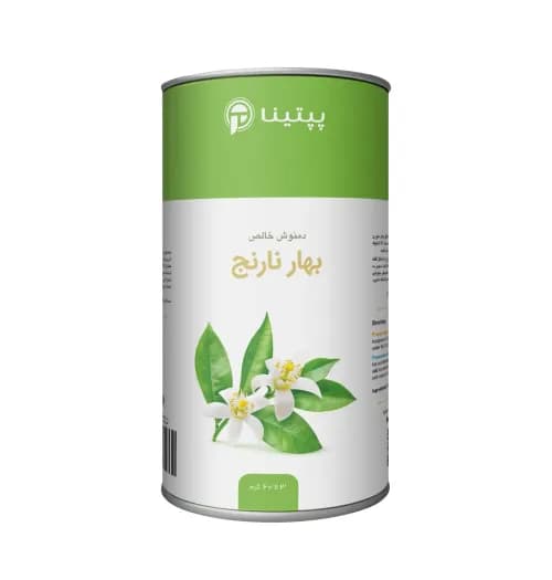 دمنوش بهار نارنج خالص پپتینا قوطی 60 گرمی