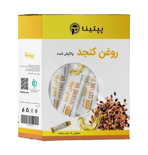 روغن کنجد ساشه ای پپتینا