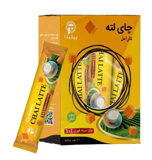 شیر چای (چای لته) کارامل پپتینا