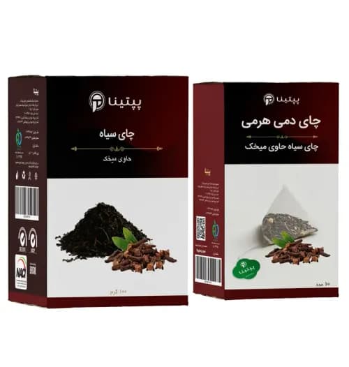 چای سیاه حاوی میخک پپتینا