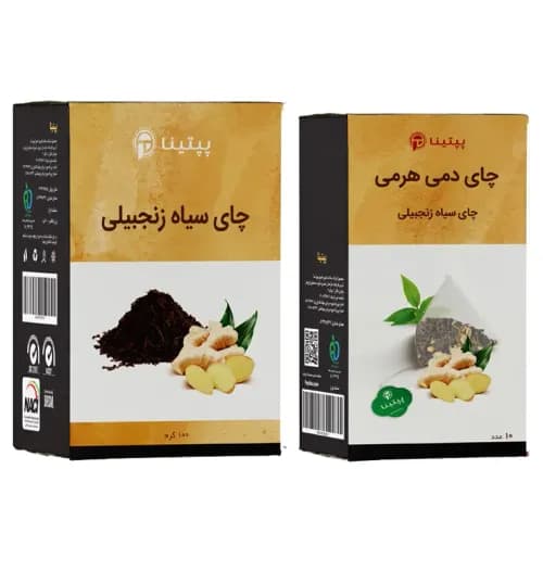 چای سیاه زنجبیلی پپتینا