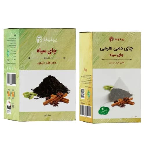 چای سیاه هل و دارچین پپتینا