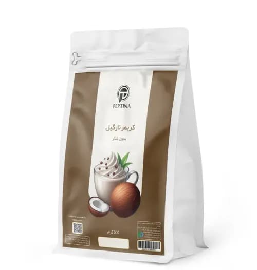 کریمر غیرلبنی فندق فله پپتینا