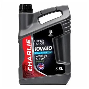 روغن موتور خودرو فول سنتتیک چارلی 3.5 لیتر – HYPER FORCE 10W40 3.5L