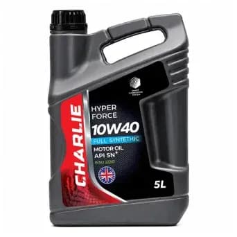 روغن موتور خودرو فول سنتتیک چارلی 5 لیتر – HYPER FORCE 10W40 5L