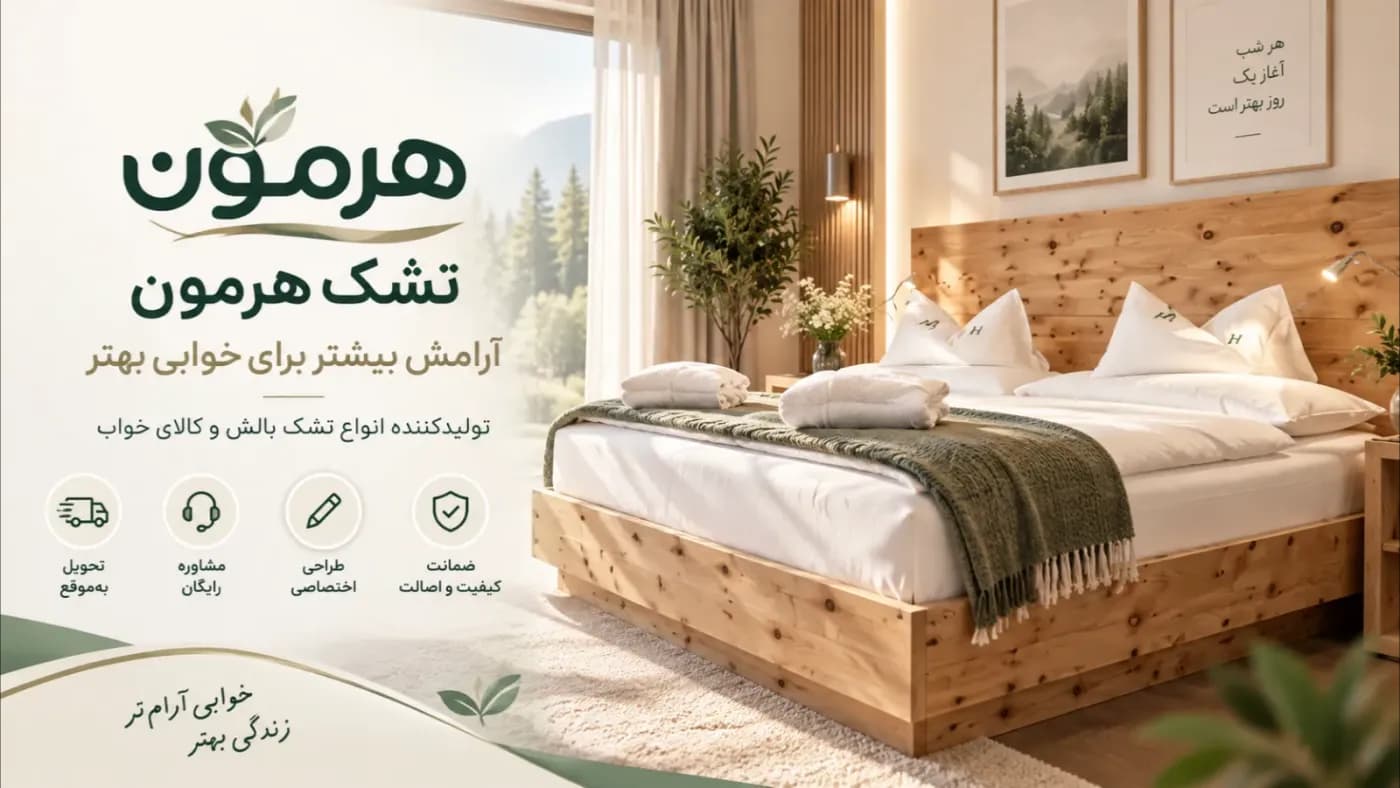 تصویر کاور شرکت تشک هرمون