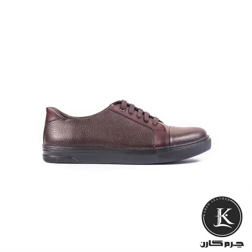 راحتی مردانه ۵۷۴ وجیتال-فلوتر قهوه ای - چرم کارن | Karen Leather