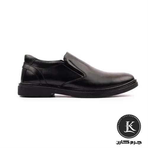 کفش راحتی مردانه ۱۰۷ وجیتال مشکی - چرم کارن | Karen Leather