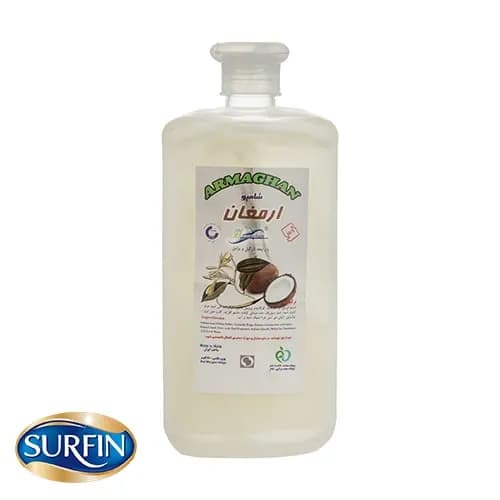 شامپو مو نارگیل ارمغان مدل coconut حجم 500 میلی لیتر