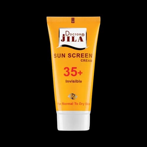 کرم ضد آفتاب بی رنگ Spf35 دکتر ژیلا