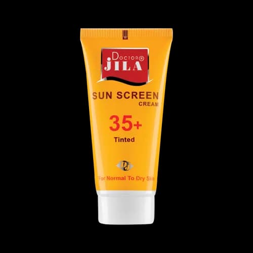 کرم ضد آفتاب رنگی Spf35 دکتر ژیلا