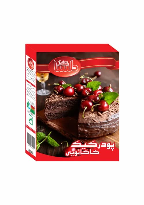 پودر کیک باطعم کاکائو - دلسا