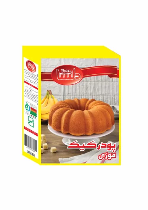 پودر کیک با طعم موز - دلسا