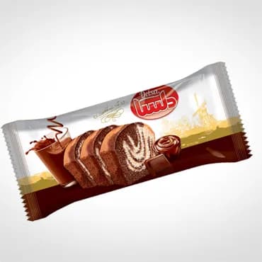 کیک چاشت ۲رنگ - دلسا