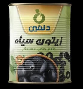 زیتون سیاه اسلایس حلب 1.5kg - دلفین