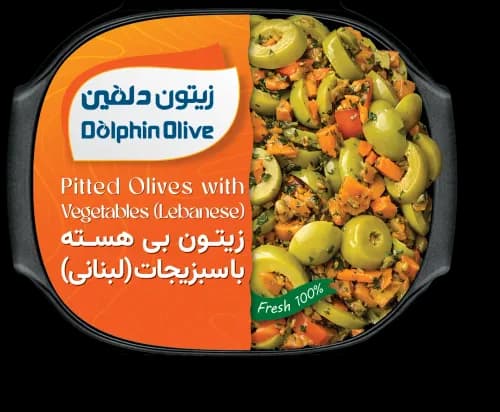 زیتون لبنانی قایقی 150g - دلفین