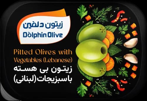 زیتون لبنانی قایقی 250g - دلفین