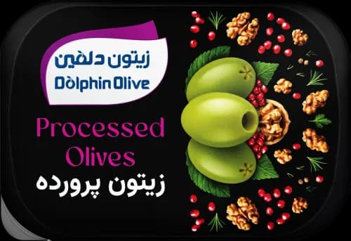 زیتون پرورده قایقی 250 گرم - دلفین