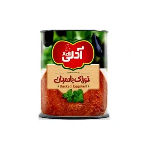 کنسرو خوراک بادمجان آدلی 400 گرم
