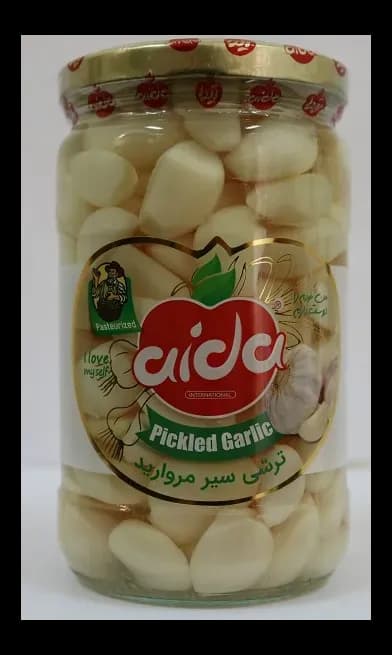 ترشی سیر مرواریدی - آیدا