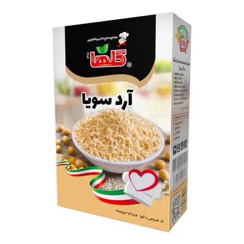 آرد سویا – جعبه - گلها
