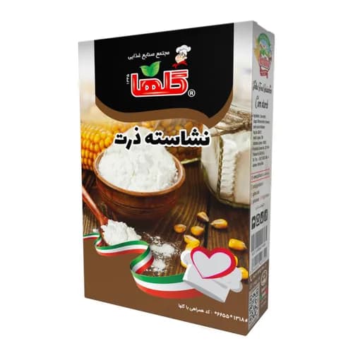 آرد نشاسته ذرت – جعبه - گلها