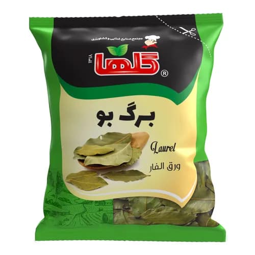 برگ بو – سلفون - گلها