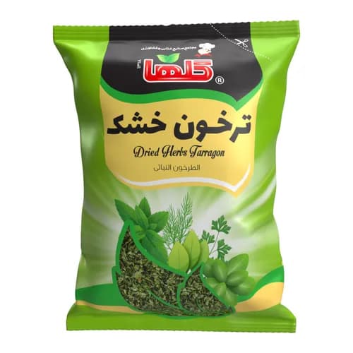 ترخون خشک – سلفون - گلها