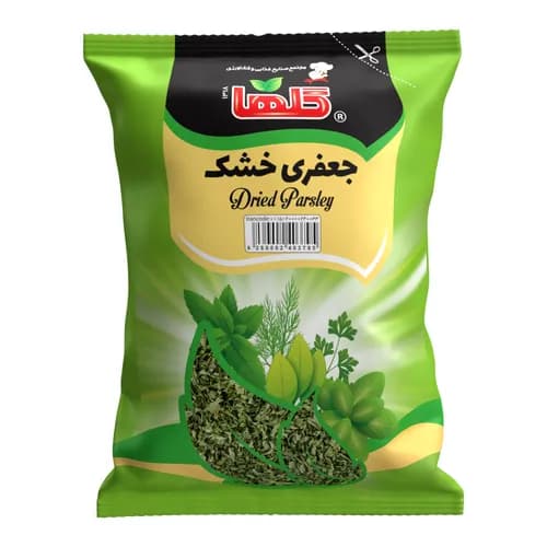سبزی خشک جعفری – سلفون - گلها