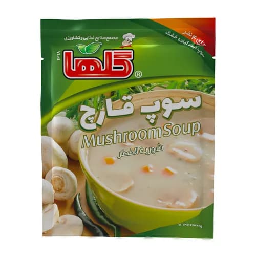 سوپ قارچ نیمه آماده – سلفون - گلها