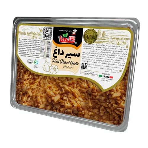 سیر داغ 100 گرم – پلاستیکی - گلها