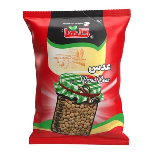 عدس – سلفون - گلها