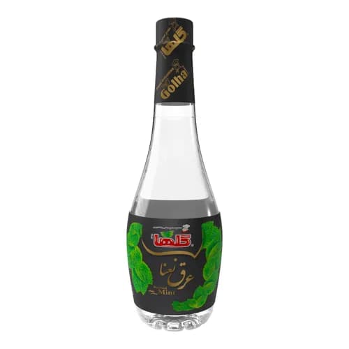 عرق نعنا 440 گرم -بطری - گلها