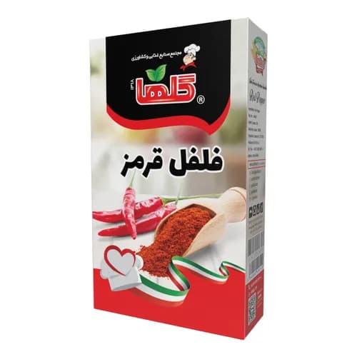 فلفل قرمز – جعبه - گلها