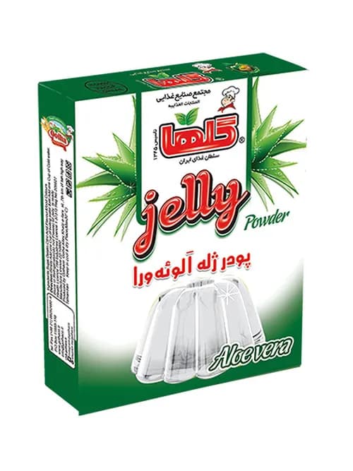پودر ژله آلوئه ورا -جعبه - گلها