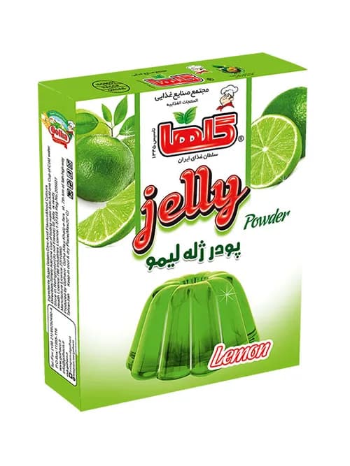پودر ژله لیمو -جعبه - گلها