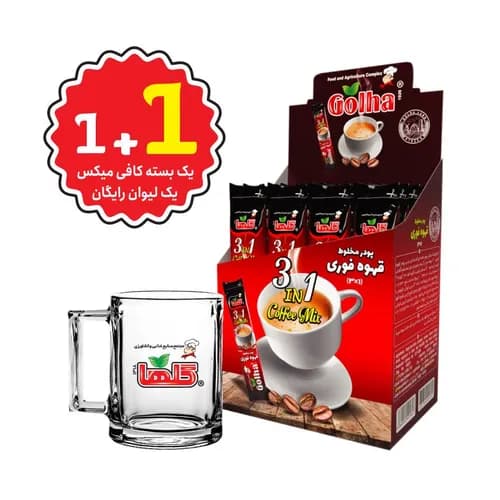 کافی میکس– جعبه - گلها