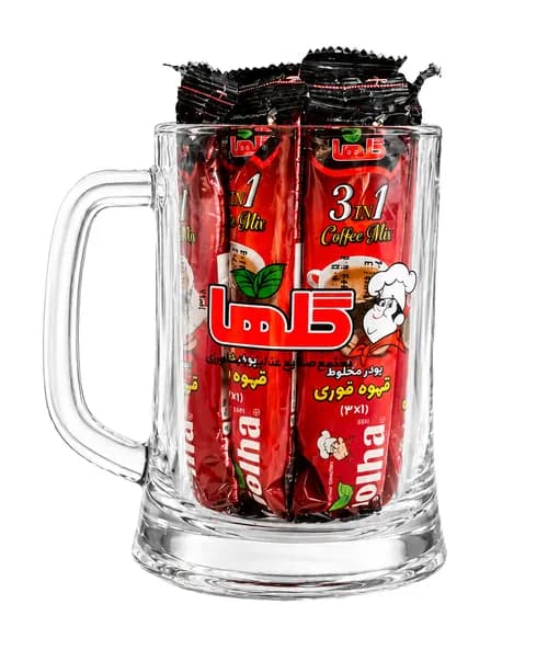 کافی میکس + یک عدد لیوان رایگان - گلها