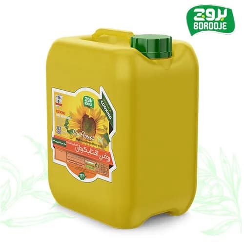 روغن آفتابگردان تصفیه شده گالنی - بروج