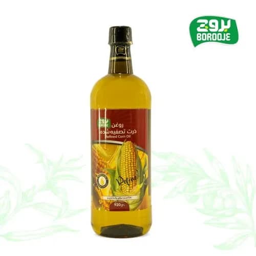 روغن ذرت تصفیه 1 لیتری بروج