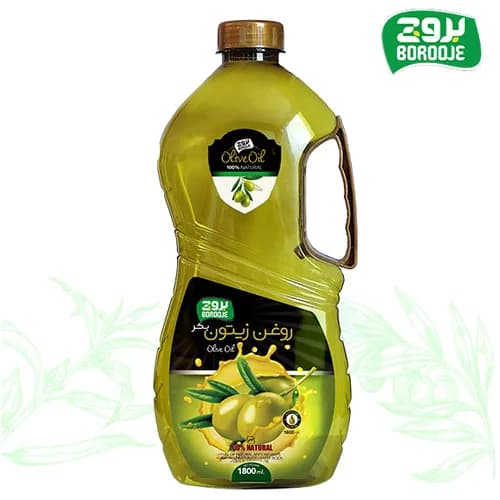 روغن زیتون بکر 1800 میلی لیتر بروج