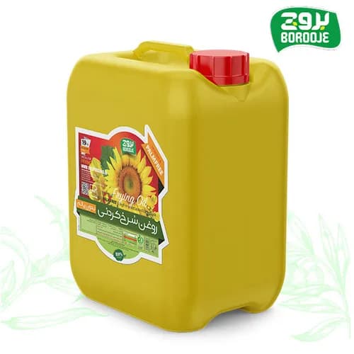 روغن سرخ کردنی بدون پالم گالنی - بروج