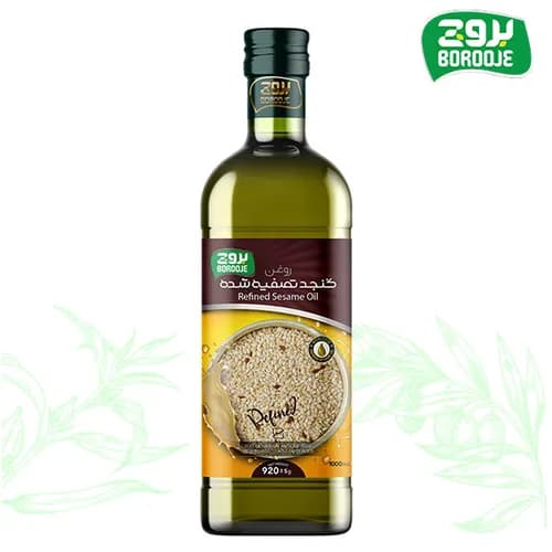 روغن کنجد یک لیتری تصفیه شده بدون بو