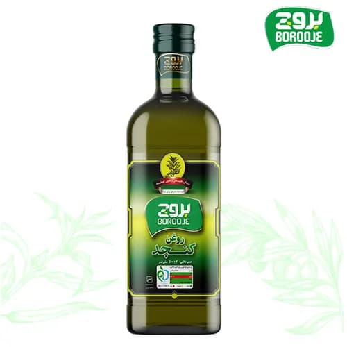 روغن کنجد یک لیتری پرس سرد بروج